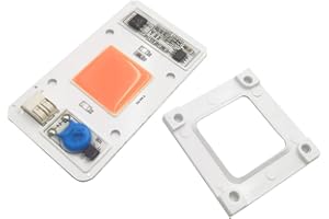 Vrabocry 50 W 220 V COB High Power spettro completo 380 – 840 nm LED chip integrato driver intelligente adatto per luci di inondazione LED fai da te