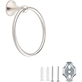 Amazon Basics - AB-BR836-SN, anello porta asciugamani, nichel satinato