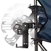 Qeedo Quick Cup Holder Universal - suitable for Pushchair, Buggy, Camping Chair - black