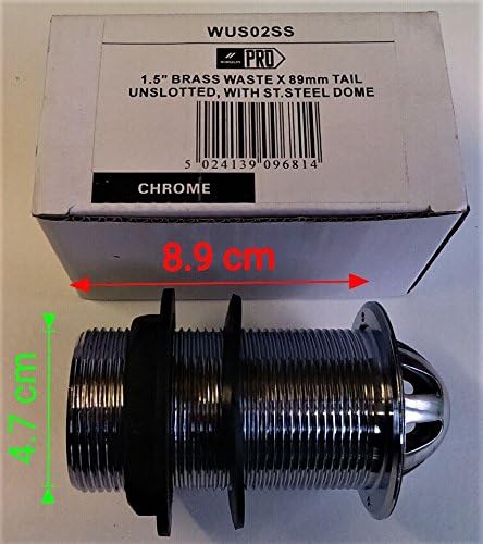 Macdee 1 1/2" Steel Loose Dome Urinal waste - PACK OF 5