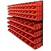 Produktbild 90 tlg.Wandregal Regal + Stapelboxen Gr.2&3 Box Werkstatt Lagerregal Regalsystem ( 7 teilige bis 156 teilige Sets zum Hammerpreis! )