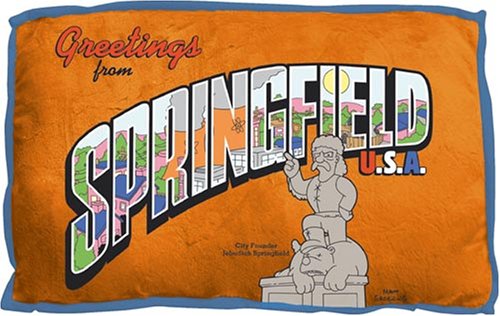 Preisvergleich Produktbild United Labels 0804037 - Simpsons-Kissen 30x40 cm