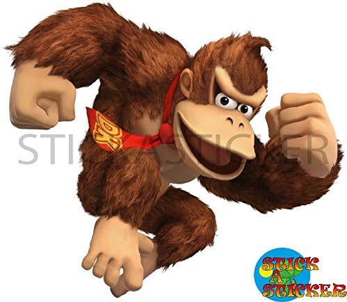 Sticker enfant Donkey Kong 30x27 cm