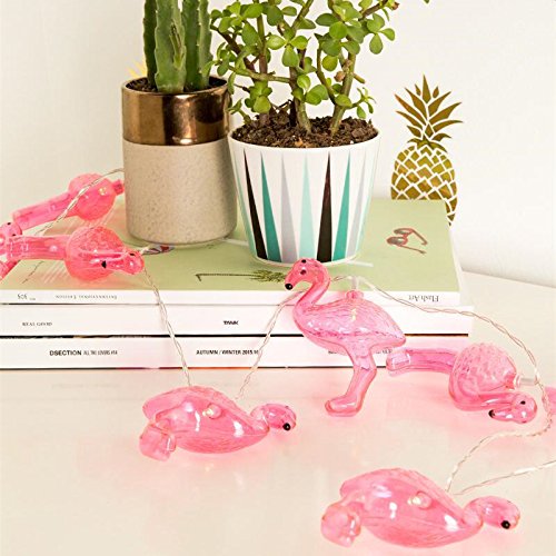 Flamingo Form Glühbirnen Lichterkette Schnur Licht Haus Party Weihnachten Dekor 1.5m - 3