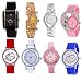 Opendeal Analog Multicolor Watches For Girls Womens (Od-W257) Pack Of 8 RS.709.00