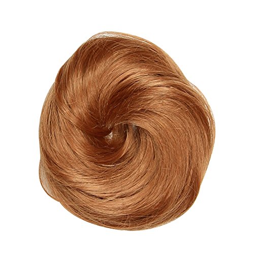 I&K® Hair Piece Stylemaker Elegant Updo Scrunchie Scrunchy Bun Natural Colours (Strawberry Blonde R27)
