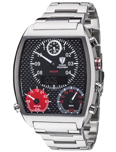 DETOMASO Herren-Armbanduhr Analog-Digital Quarz DT2057-C DETOMASO Herren-Armbanduhr Analog-Digital Quarz DT2057-C