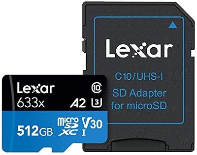 Lexar Carte Uhs-I Lexar Professional 633x 512 Go Microsdxc