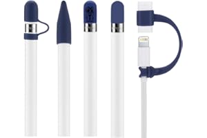 Teyomi Kompatybilny Apple Pencil Cap Cap/Apple Pencil Cap/Apple Pencil Tip Cover / Adapter kablowy Tether Kompatybilny Apple Pencil