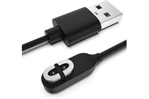 BICMICE 3.3Ft Magnetic Charging Cable for AfterShokz Aeropex AS800/OpenComm ASC100SG/Shokz OpenRun Pro Bluetooth Headphones,USB Charger Cord for Wireless Bone Conduction Headphone