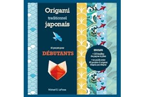 Origami traditionnel japonais - Débutants: Kit complet avec un livret et 120 feuilles