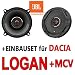Produktbild Dacia Logan + MCV - JBL GX502 | 2-Wege | 13cm Koax Lautsprecher - Einbauset