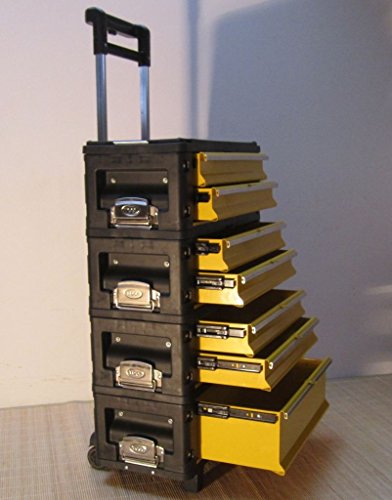 Metall Werkzeugtrolley XXL Type 305BBBC -> jetzt neu mit Schubladenverriegelung und Schloss von AS-S - 3