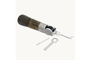 Co-link Bricolage Main en Cuir Outil Cuir Usine Agrafe Couture poinçon Automatique poinçon en Cuir Artisanat Outil Super découpage Cire Ligne Main Art Aiguille Machine à Coudre