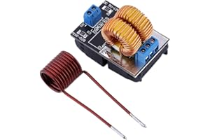 FTVOGUE ZVS Treibermodul 5V-12V Induktionserwärmungs-Stromversorgungsmodul 120W Induktionsheizungsleiter mit Spule