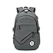 Produktbild Laptop Backpack, Waterproof Business Travel School Lightweight backpack Leisure USB charger backpack. 25L Large capacity for women & men student pack backpackers travel backpack (Grau)
