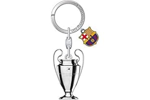 UEFA Champions League Barcelona LLavero, Metal, 9 cm