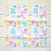 Lvge Baby Girls Cotton Gauze Cloth Washing Bath Shower Feeding Wipe Towel Pack of 8
