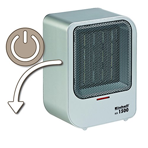 Einhell Heizlüfter KH 1500 (1500 Watt, Trend-Design, PTC-Heizelement, 2 Heizstufen, klein und flexibel) - 4