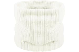 HGDGears Neck Warmer Windproof Thermal Knitted Snood Scarf for Men Women Thick Winter Cold Weather Knitted Circle Scarf for Outdoor Sports