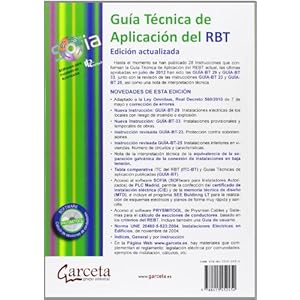 Guía Técnica de Aplicación del REBT: Reglamento Electrotécnico para Baja Tensión (Reglamentos (garceta))