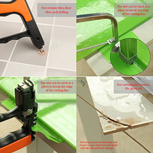 Hacksäge Pathonor Magie Handsäge Set Multifunktionssäge HSS 12-Zoll 12pcs / set DIY Multi Zweck Bogen Säge für Holz arbeiten, Küche, Glas, Fliesen, Holz, Metall, Kunststoff - 4