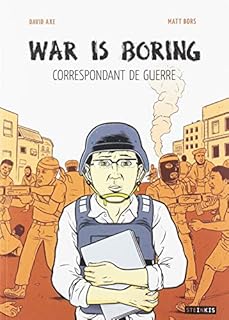 jaquette livre War is boring : Correspondondant de guerre