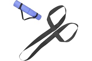 ZVN ZOJNE Cinghia Per Il Trasporto Del Tappetino Da Yoga - Imbracatura Per Il Trasporto Del Tappetino | Tracolla Regolabile Per Yoga | Fasce Elastiche Per Supporto Per Tracolla Per Tappetino Da Yoga Antiscivolo