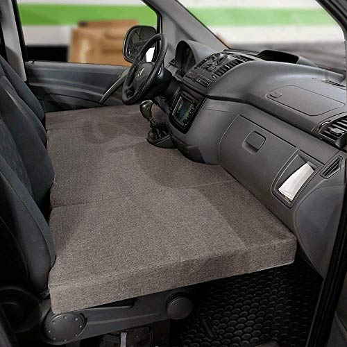 kfoam.es KFoam Colchón Plegable Cama Delantera Camper para Mercedes Vito Color Gris (2003-2014)