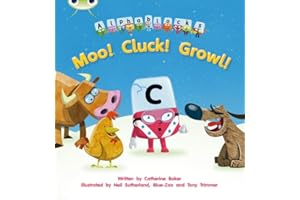 Bug Club Phonics Alphablocks Set 10 Moo! Cluck! Growl!