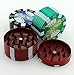 Produktbild Grinder Poker Chips Color 3-tlg - GYD Amsterdam - Ø55mm H28mm Crusher mit Skuff-Deck