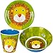 Produktbild Spiegelburg Freche Rasselbande 3er Set Löwe 13224 13229 14010 Melamin-Becher + Melamin-Teller + Melamin-Schale