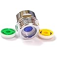 LOWENERGIE Pack of 5 Shower Hose Flow Regulator Restrictor Water & Energy Saving 4, 6 & 9 Litre per min