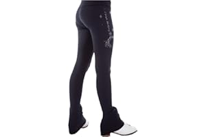 PARADICE WORLD BY SKATER FOR SKATERS Pantaloni de Pattinaggio Paradice con Cristallo di qualita AAA +. Modello di Pluma, Colibri, Snowflake o Rondine