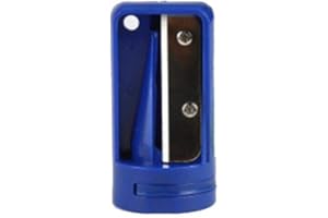 BE-TOOL Taille-crayon de charpentier pour le travail du bois (2 pièces, bleu)