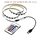 Produktbild samLIKE 5V 5050 60SMD / M RGB LED Leiste Lichtleiste TV Rückbeleuchtung Kit + USB Fernbedienung (C)