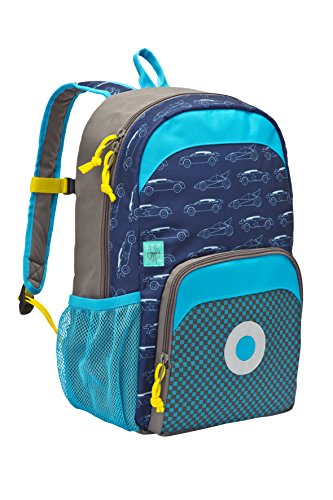 Preisvergleich Produktbild Lässig Mini Backpack Big Kinderrucksack Kindergartentasche, Cars navy