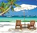 Produktbild Laptop/Notebook Mauspad – -, Tropical Island, 7.87"*9.45"