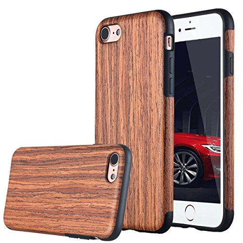 Funda iPhone 8 Funda iPhone 7 Snewill Wooden Shockproof Drop Protection Dual Layer Slim Hybrid Wood Case Cover For iPhone 7-Rosewood reviews Funda iPhone 8 Funda iPhone 7 Snewill Wooden Shockproof Drop Protection Dual Layer Slim Hybrid Wood Case Cover For iPhone 7-Rosewood