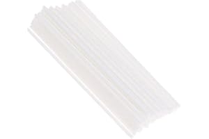 DAIUNI Pałeczki z dyfuzorem z włókien, pałeczki rattanowe do pomieszczeń o zapachu pomieszczenia, 20 cm x 3 mm, pałeczki do dyfuzora, rattanu, trzciny, pałeczki do olejków eterycznych w domu, biurze, hotelu, spa, 50 sztuk (białe)