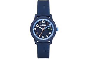 Lacoste Uhr mit DREI-Zeiger-Quarzwerk für Kinder Kollektion LACOSTE.12.12 Kids mit Silikonarmband