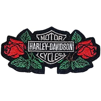 pink harley davidson patch