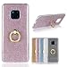 Produktbild Everainy Kompatibel für Huawei Mate 20 Pro Hülle Silikon Bumper Gummi Neu Cover mit Ring 360 Grad Ständer Hüllen für Huawei Mate 20 Pro Handyhülle Stoßfest TPU Stoßstange Schutzhülle (Rot)