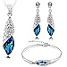 Valentine Gift By Shining Diva Italian Designer Non Precious Metal Jewellery Set...
