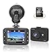 Price comparison product image Trochilus Dash Cam Full 2.4" Screen HD 1080P/720P with 8GB SD Card and IR night vision lights 140 Degree Wide Angle Smart Car DVR Camera with G-Sensor, WDR, Loop Recording,Car Pry Tool Included
