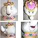 Produktbild DISNEY BEAUTY AND THE BEAST MRS. POTTS PLUSH TOY STUFFED TOY 9" H TEAPOT MRS. POTTS by Disney