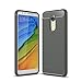 Produktbild Xiaomi Redmi 5 Plus Hülle,Stilvoller Fall ultra dünne Handyhülle GOGME [Carbon Fiber Series] Flexibles TPU Anti-Scratch Super Weiche Schutzhülle,Premium Silikon TPU Schale, perfekten Schutz Case Cover für Xiaomi Redmi 5 Plus.grau