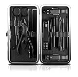 JamBer 15 en 1 set manicura profesional de manicura de acero inoxidable Kit...