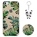 Produktbild iPhone SE / 5S / 5 Hülle 3D Bananenblatt Weich TPU Silikon Transparent Anti-Scratch Schutzhülle Handyhülle Backcover Für iPhone SE / 5S / 5 Mit einem Geschenk