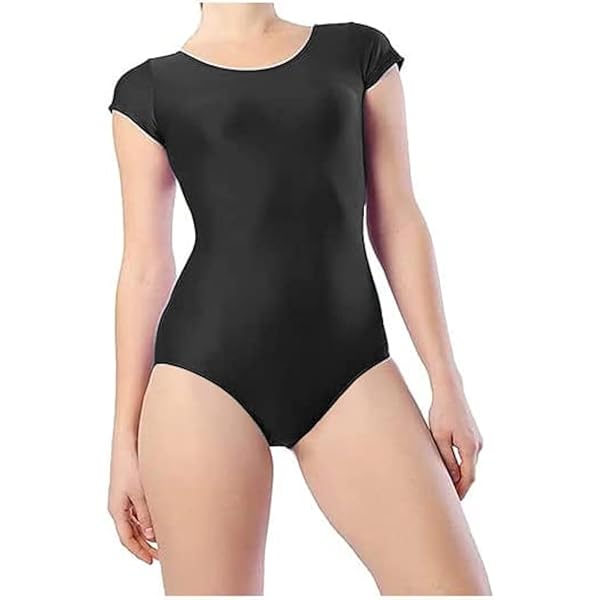 BODYWEAR LTD Kinderen Glanzende Lycra Mouwloze Unitard Bodysuit Dance